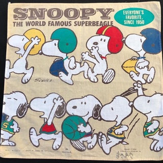 Snoopy ผ้าเช็ดหน้าสนูปปี้