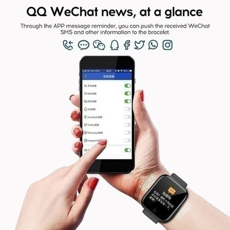ภาพสินค้าY68 นาฬิกาข้อมือสมาร์ทวอทช์ อิเล็กทรอนิกส์ สําหรับผู้ชาย Huawei Relogio SB001 จากร้าน local.th บน Shopee ภาพที่ 4