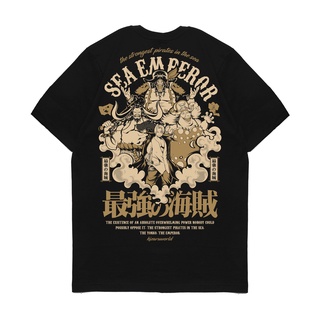 เสื้อยืดโอเวอร์ไซส์เสื้อยืด ลายการ์ตูนอนิเมะ One Piece YONKOU KizaruS-3XL