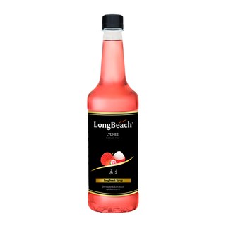 ภาพขนาดย่อของภาพหน้าปกสินค้าลองบีชไซรัปลิ้นจี่(740ml.)LongBeach Lychee Syrup น้ำเชื่อม/ น้ำหวาน/ น้ำผลไม้เข้มข้น จากร้าน longbeachsyrup บน Shopee ภาพที่ 1