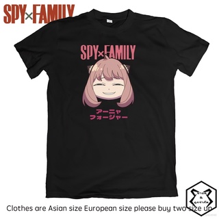 เสื้อยืดแขนสั้นลําลอง ทรงหลวม พิมพ์ลายกราฟฟิคอนิเมะ Csp SPY x FAMILY Anya Forger พลัสไซซ์ สําหรับผู้ชาย และผู้หญิง