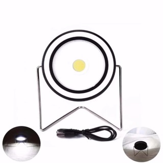 Solar Zoom Camping Light 2in1 ไฟตั้งพื้น ปรับหมุน ขึ้น/ลง ได้ ชาร์จบ้านได้ / พลังแสงอาทิตย์ได้ HS-912