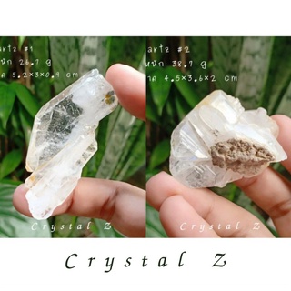 ควอตซ์ |  Quartz ผลึกควอตซ์ใส clear quartz หินธรรมชาติ