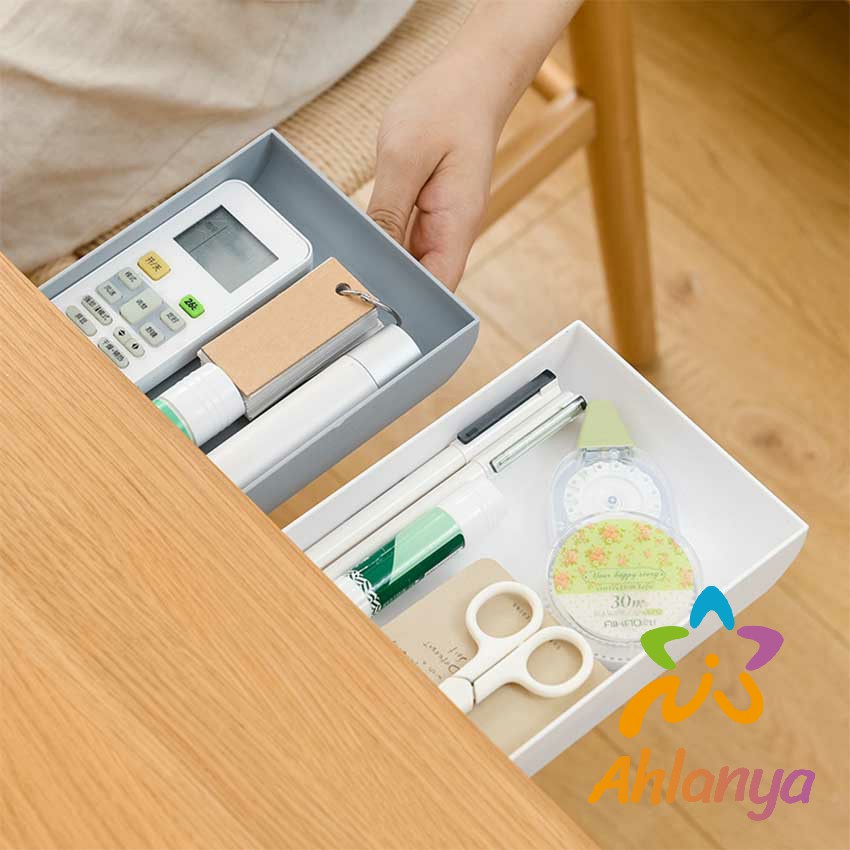 ahlanya-กล่องเก็บของแบบลิ้นชัก-ติดใต้โต๊ะ-หยัดพื้นที่-storage-box