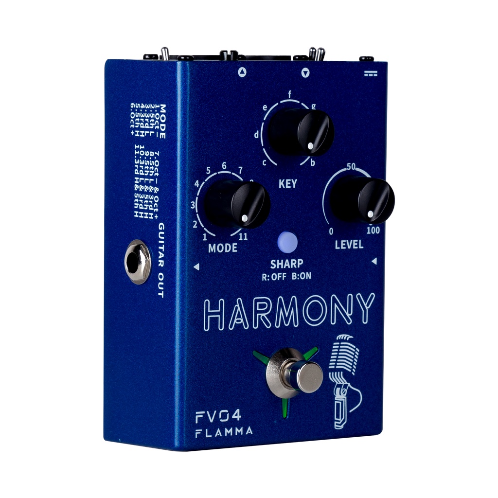 flamma-fv04-harmony-vocal-pedal-with-reverb-effects-for-professional-singer-เอฟเฟคร้อง