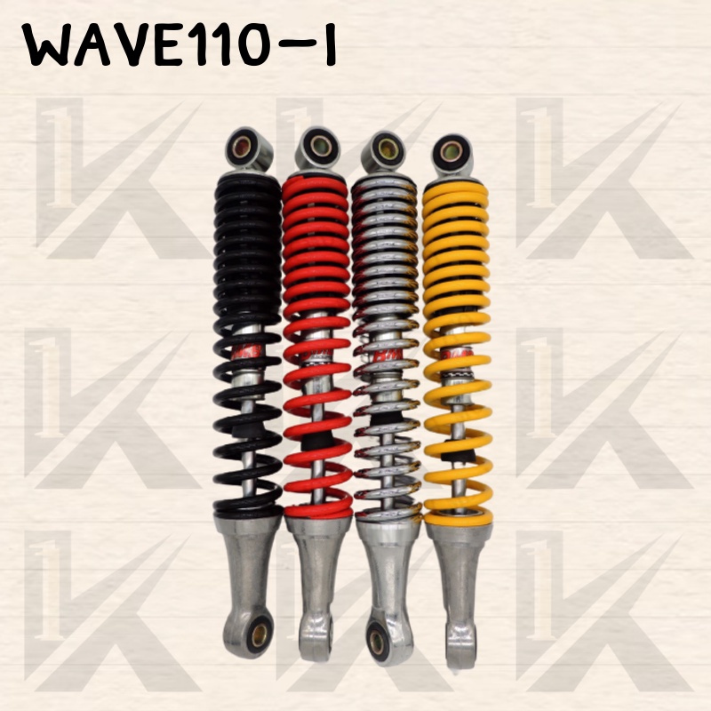โช๊คหลัง-bmbโช๊คหลังเดิม-สำหรับ-wave110-i-มีให้เลือก5สี-เหลือง-แดง-ดำ-ไข่มุก-โครเมียม-สินค้าดีราคาถูกมากสินค้าพ