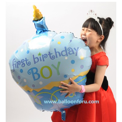 ลูกโป่งฟอยล์คัพเค้กเฟิร์สเกริล์-foil-balloon-cup-cake-first-girl-ขนาด-74cm-91cm