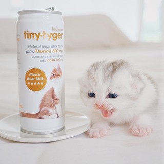 นมแพะ ไทนี่ไทเกอร์ Tiny tyger สุนัขและแมวทานได้ทุกวัย