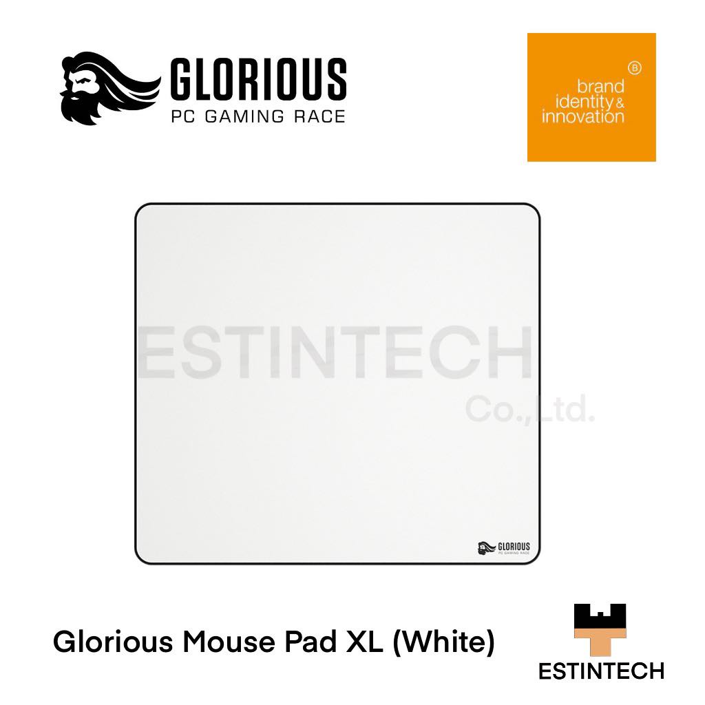 MOUSEPAD (แผ่นรองเม้า) Glorious Mouse Pad XL (White) ของใหม่ Shopee