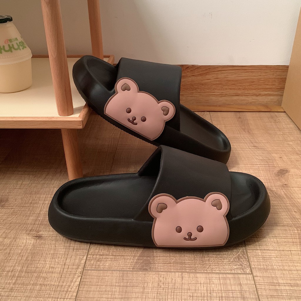 ภาพสินค้าFshoes รองเท้าแบบสวมน้องหมีสีน้ำตาลกำลังมาแรงสุดๆ ใส่ได้กับทุกชุดของคุณ งานนี้ไม่มีไม่ได้แล้วนะ จากร้าน fs188367748 บน Shopee ภาพที่ 1