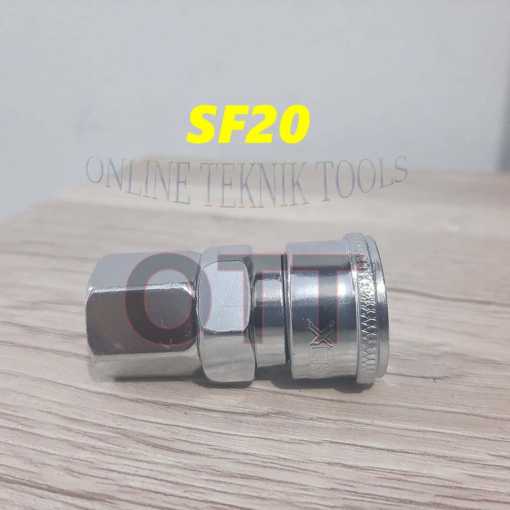 Sf Quick Coupler SF20 การเชื่อมต่อท่ออัดอากาศ SF20 | Shopee Thailand