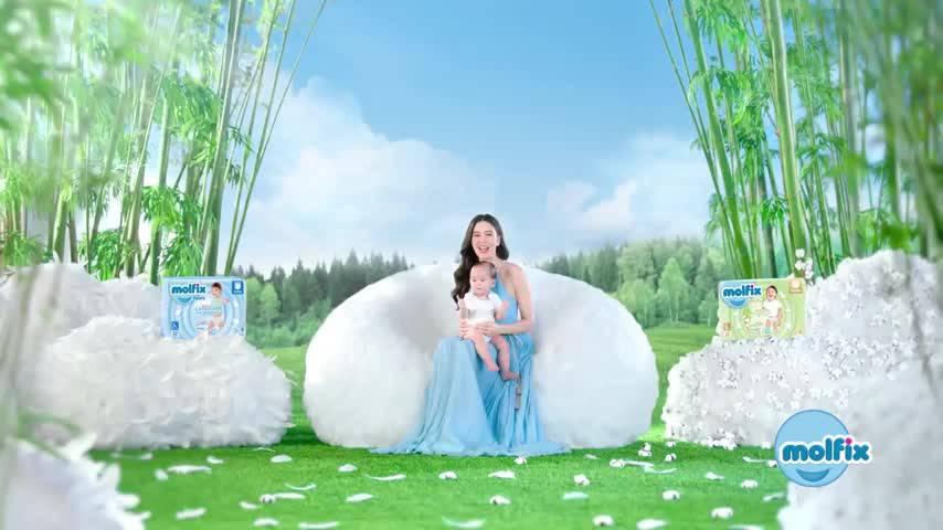 แพ็ค2ห่อสุดคุ้ม-ผ้าอ้อมmolfix-natural-tape-โมฟิก-เนเชอรัล-เทป-รุ่นพรีเมี่ยมสีเขียว-ไซส์-new-born-32-2-ชิ้น