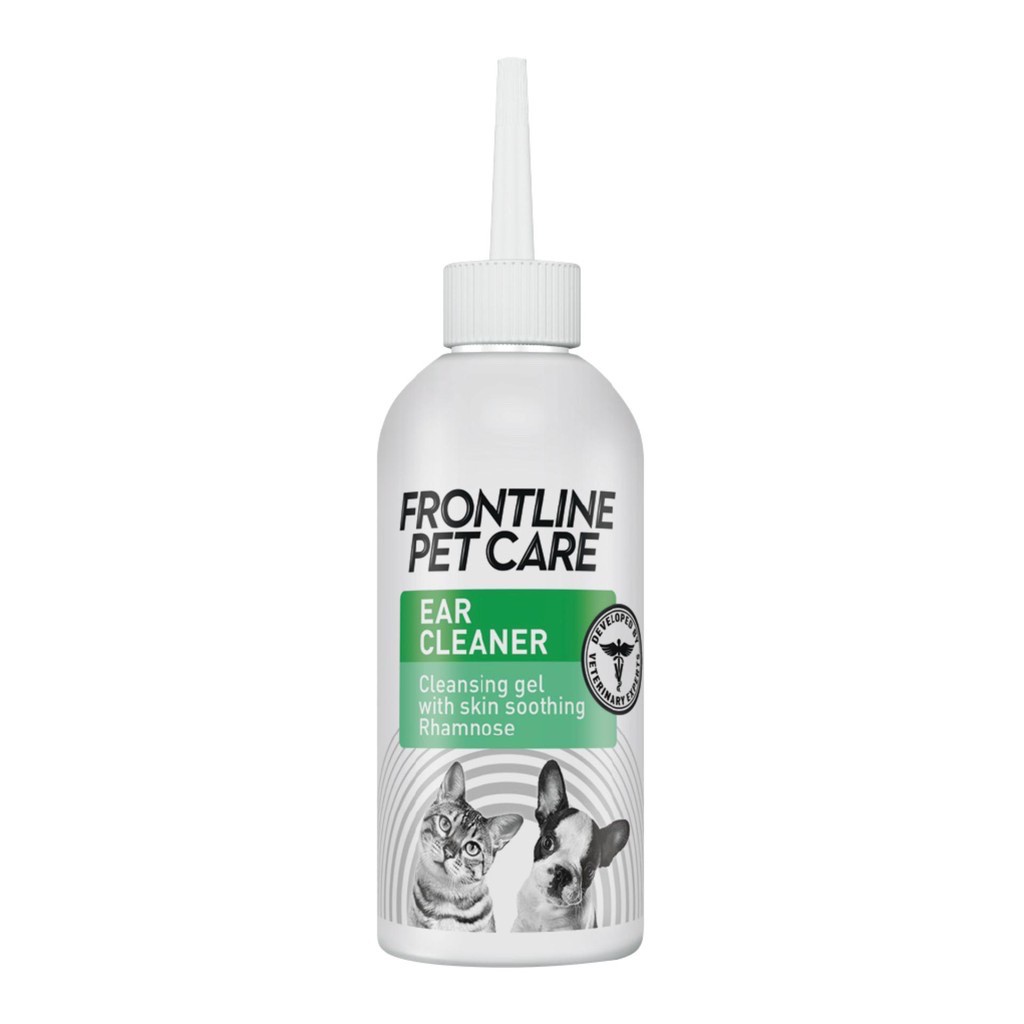 FRONTLINE PET CARE EAR CLEANER 125ml ฟรอนท์ไลน์ เพ็ทแคร์ เจลทำความสะอาด ...