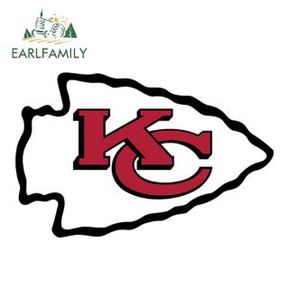 สติ๊กเกอร์ earlfamily13 x 8.3 ซม. kansas City chiefs nfl สำหรับติดรถยนต์