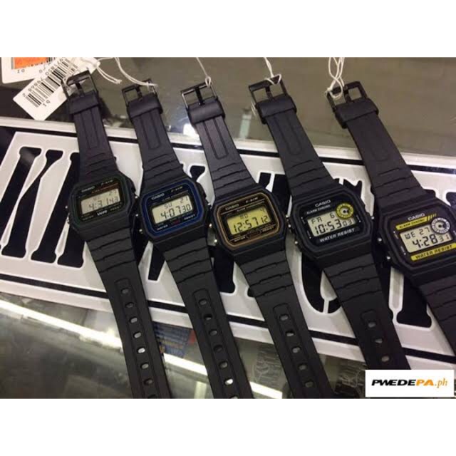 ภาพหน้าปกสินค้าแท้ 100% Casio Vintage F91W F94W F-91W F-94W series ประกัน 1 ปีเต็ม จากร้าน sabyjaitime บน Shopee