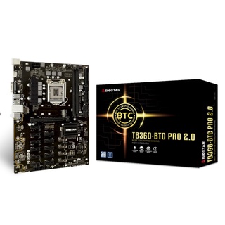 สินค้า MAINBOARD BIOSTAR TB360-BTC PRO 2.0 CPU Supports 9th & 8th Generation Intel (รับประกัน1ปี)
