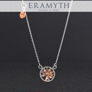 Eramyth Jewelry สร้อยคอ เงินแท้ + จี้ ต้นไม้แห่งชีวิต SJ-0108-SP01 ฝังเพชรสวิสCZ สินค้ามาตรฐานส่งออก