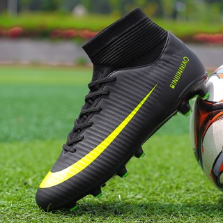 รองเท้าฟุตบอล 35-45 FG Soccer shoes mercurial CR7