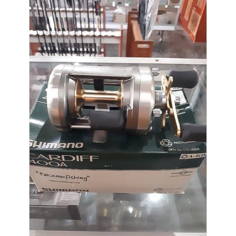 รอกตกปลาShimano Cardiff 400A หมุนขวา Shopee Thailand
