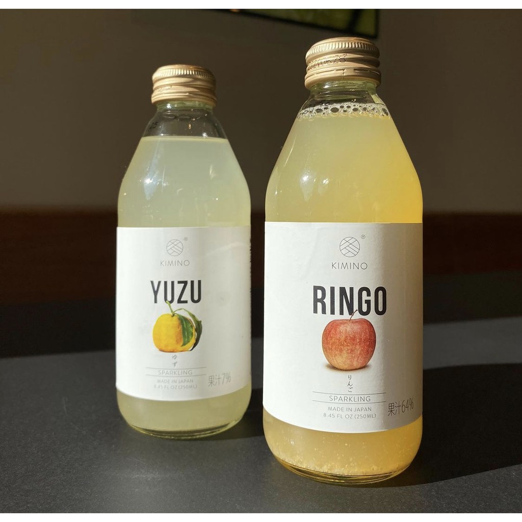 Ringo sparkling drink น้ำแอปเปิลญี่ปุ่น สปาร์คคลิ่ง (Kimino Ringo ...