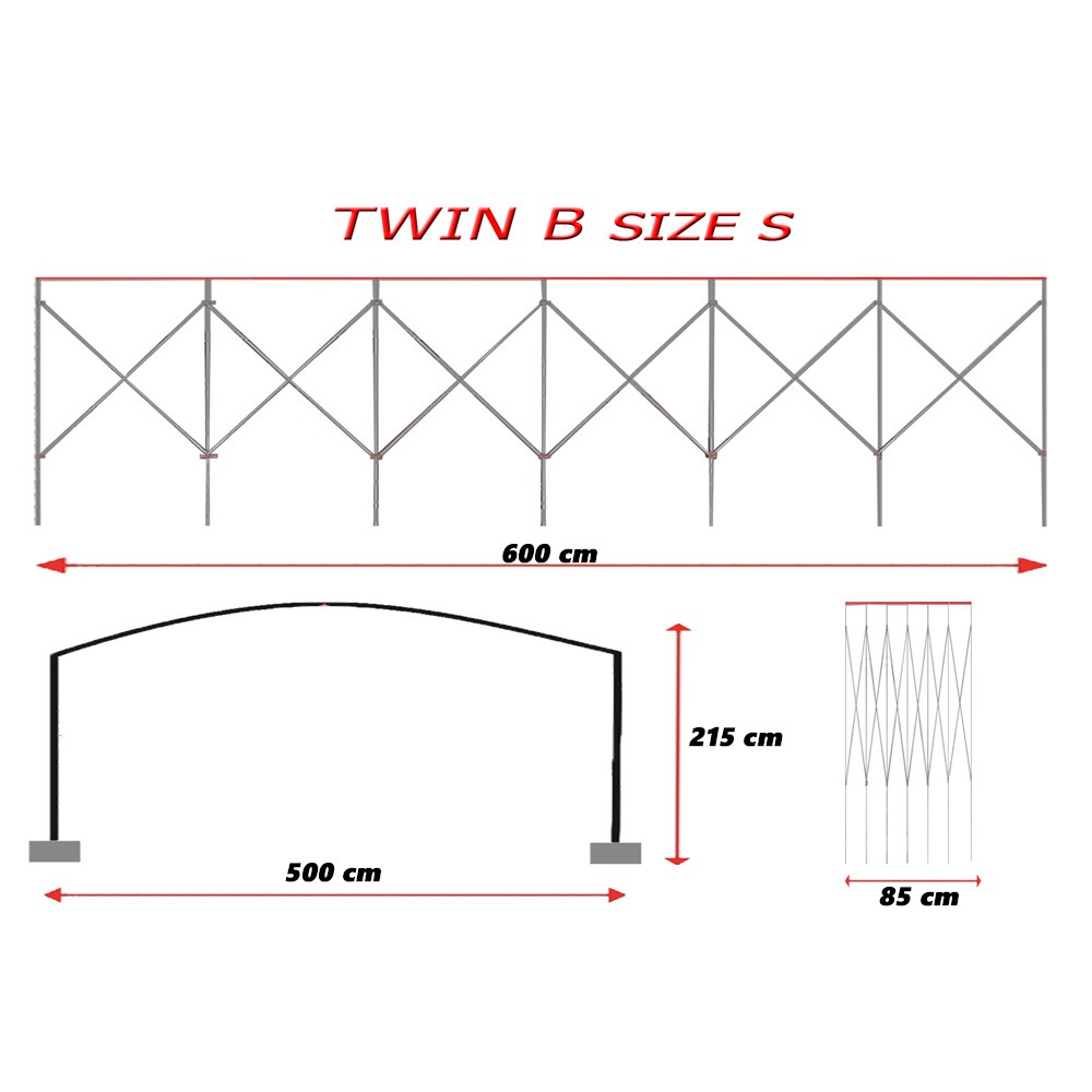 โรงจอดรถสำเร็จรูป-เต็นท์จอดรถ-carsbrella-รุ่น-twin-b-สามารถจอดรถได้-2-3-คัน-ยืด-หด-และ-พับ-เก็บได้-รับประกัน2ปี