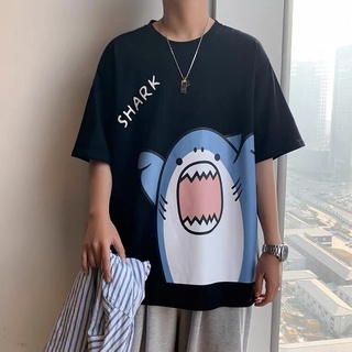 ⚡️ พร้อมส่ง⚡️เสื้อทีเชิร์ตเสื้อยืดคอกลมแฟชั่น