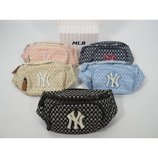 กระเป๋าคาดอก MLB MONOGRAM NY,LA ของแท้ 100% มีสแกนแท็คเช็คได้