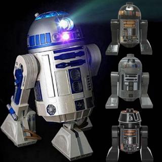 The Rise of Skywalker บล็อกตัวต่อหุ่นยนต์คริสต์มาส R2D2 ขนาดเล็ก ของเล่นสําหรับเด็ก