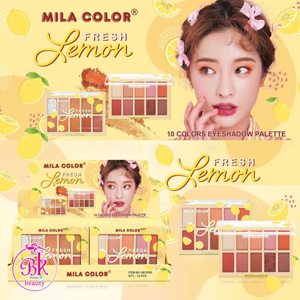 mila-color-อายแชโดว์-พาเลทอายแชโดว์-10-เฉดสี-สีสวย-ไม่เลอะ-ติดทนนาน-กันน้ำ-กันเหงื่อ-อายแชโดว์แต่งหน้า-แต่งตา-แต่งหน้า