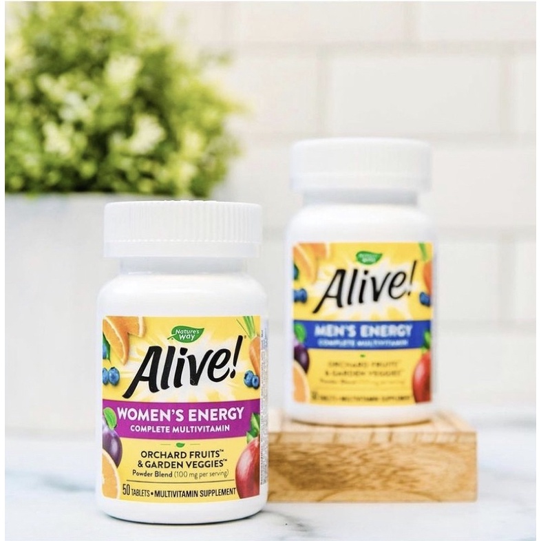 Alive Energy ขนาด 50 เม็ด | Shopee Thailand