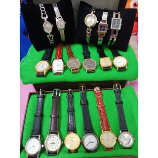 สินค้า นาฬิกามือสองในไลฟ์สด ช่วงราคาตั้งแต่ 80-400 บาท