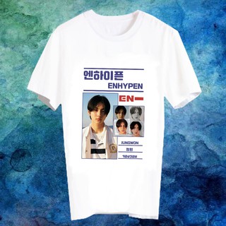 เสื้อแฟชั่นไอดอล เสื้อแฟนเมดเกาหลี ติ่งเกาหลี ดาราเกาหลี K-pop แฟนคลับ KP44 - Jungwon จองวอน ENHYPEN