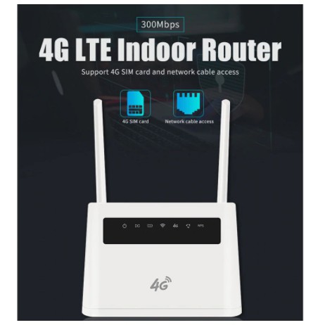 เราเตอร์ R9 4G/3G WiFi Routerไม่ต้องเสียบปลั๊ก battery ในตัว 2 เสาอากาศ ...