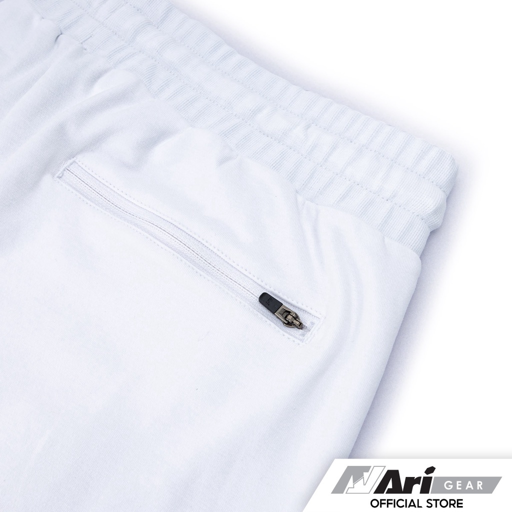 ภาพสินค้าARI TRUE BANGKOK UNITED 2021/22 PANTS - WHITE/NAVY กางเกงจ็อกเกอร์ อาริ ทรู แบงค็แก สีขาวกรมท่า จากร้าน arigear_official บน Shopee ภาพที่ 6