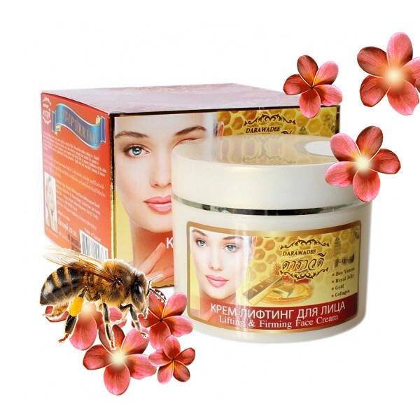 darawadee-lifting-amp-firming-face-cream-ดาราวดี-ครีม-บำรุง-ผิวหน้า-สูตร-น้ำผึ้ง-และ-ทองคำ-ขนาด-100-ml-exp-15-11-2022