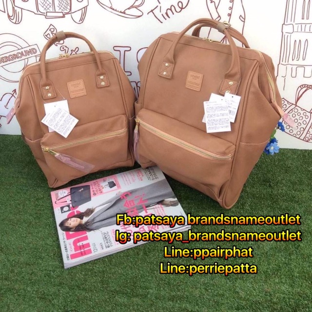 anello-polyurethane-leather-rucksack-แท้-แบรนด์ที่กำลังเป็นที่นิยมกันในหมู่วัยรุ่นของประเทศญี่ปุ่นมาแล้วคร้า