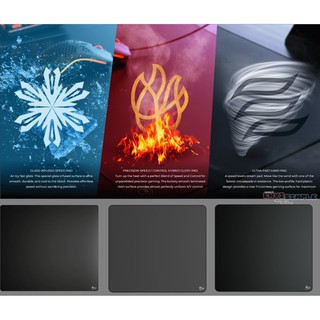 แผ่นรองเม้าส์ GLORIOUS ELEMENTS MOUSEPADS ⭐ AIR 🌪/ ICE ❄️ /FIRE