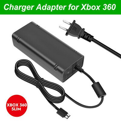 ภาพหน้าปกสินค้าอะแดปเตอร์ชาร์จสําหรับ Microsoft Xbox 360 Slim 360 S Power Supply