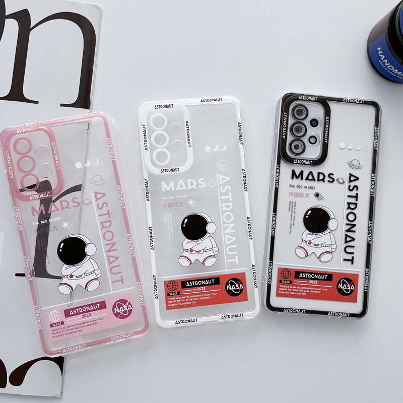 เคสโทรศัพท์ซิลิโคน-กันกระแทก-ลายการ์ตูนนักบินอวกาศ-นักบินอวกาศ-สําหรับ-samsung-galaxy-a20s-a71-a51-a20-a11-a30-a72-a52-a52s-5g
