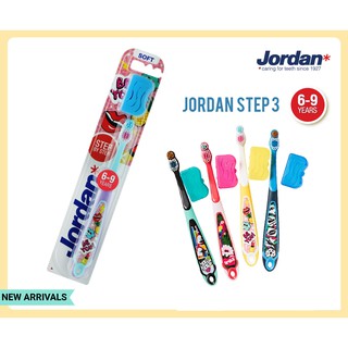 Jordan Step3 แปรงสีฟันจอร์แดน สำหรับเด็ก 6-9 ปี