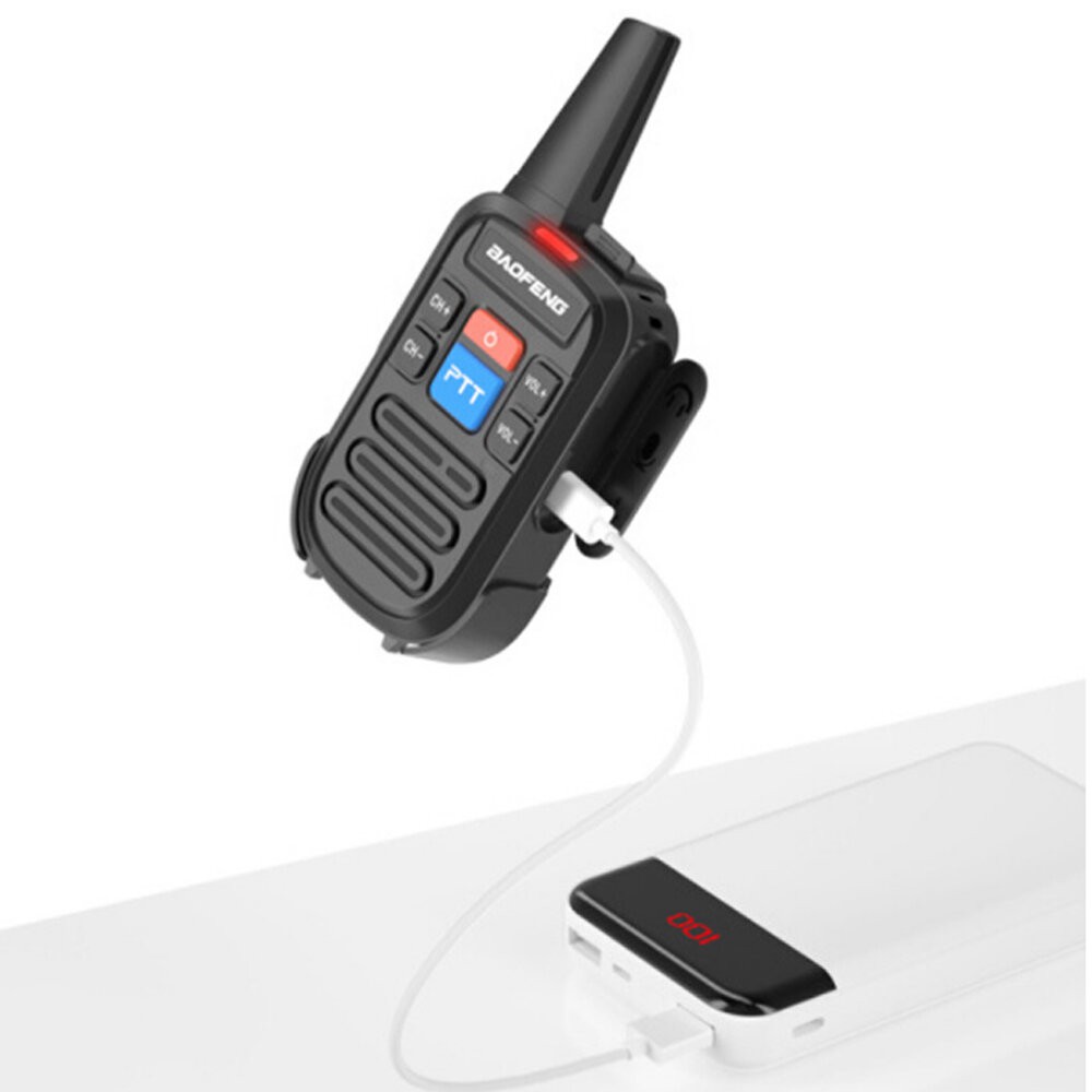 ภาพสินค้าวิทยุสื่อสาร Baofeng Mini C50 (1คู่) 2PCS Walkie Talkie 400-480MHz Two-Way Radios (mini) จากร้าน landh.shop บน Shopee ภาพที่ 3