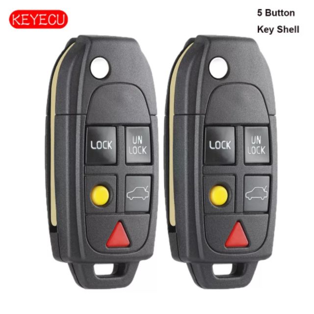 กรอบกุญแจ-พร้อมดอกกุญแจสำหรับรถ-volvo-key-fob-v70-s60-xc90-ปี-2000-2008