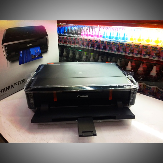Canon pixma ip 7270 เครื่องมือสภาพ90% หัวพิมใหม่ พร้อมติดแท้งค์ ...