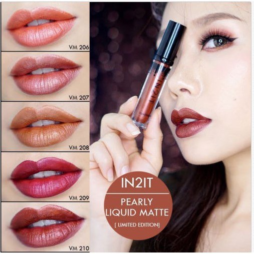 ภาพสินค้าIN2IT Lip Liquid Matte จากร้าน prosale24hrs บน Shopee ภาพที่ 1