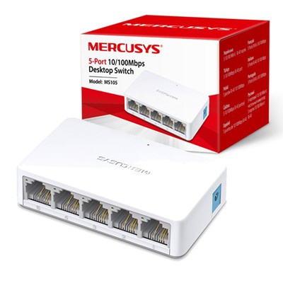 switch-สวิตช์-mercusys-ms105-5-ports-10-100mbps-desktop-switch