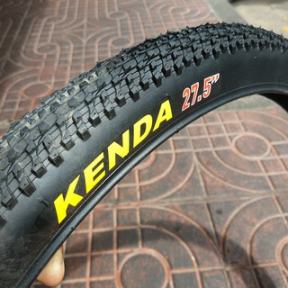 ยางนอก 27.5นิ้ว KENDA 27.5x1.95  ขอบลวด ดอกบาง แกะถนนดีทั้งทางราบและทางลุย  ราคาประหยัด