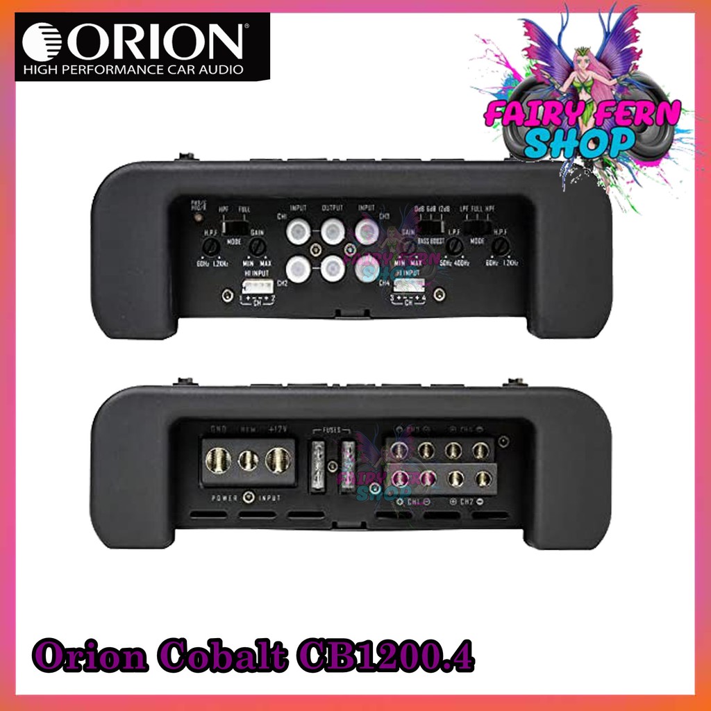 orion-cobalt-cb1200-4-แอมป์ขยายเสียง-4-ch-class-ab-1200วัตต์-ความถี่-10000-36000เฮิร์ต-เพาเวอร์แอมป์รถยนต์สัญชาติอเมริกา