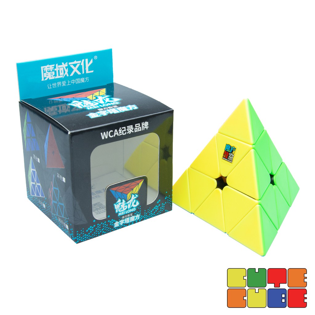 ภาพหน้าปกสินค้ารูบิค Pyraminx MoYu Cubing Classroom Meilong  CuteCube