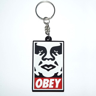 พวงกุญแจยาง Obey โอเบ