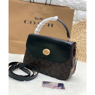 New arrival! COACH MARLIE TOP HANDLE SATCHEL BAG